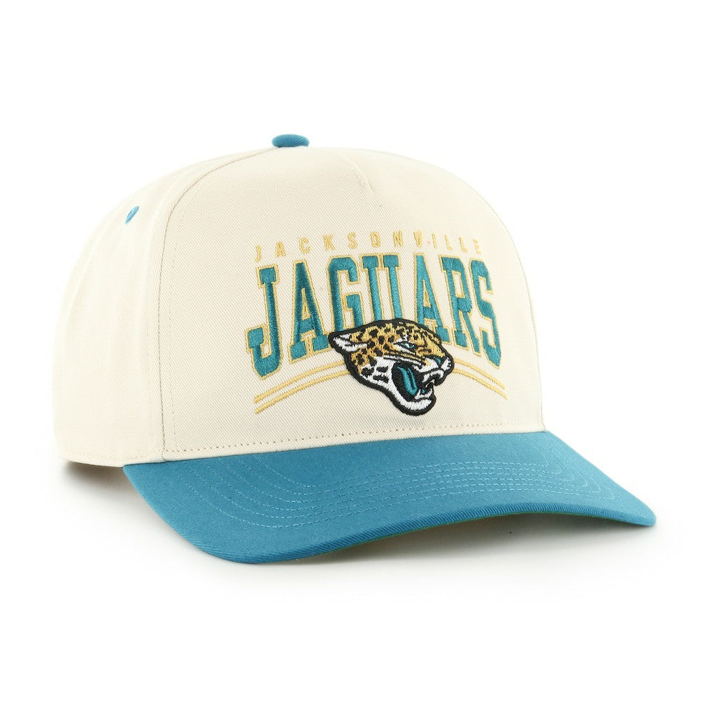 Jacksonville Jaguars '47 Flection Relaxed Hitch Adjustable Hat - Natural - 47 brand