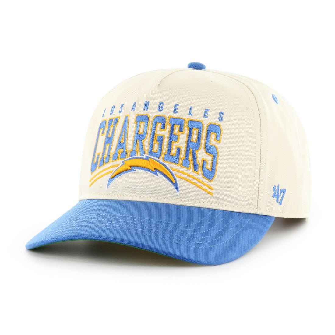 Los Angeles Chargers '47 Flection Relaxed Hitch Adjustable Hat - Natural - 47 brand