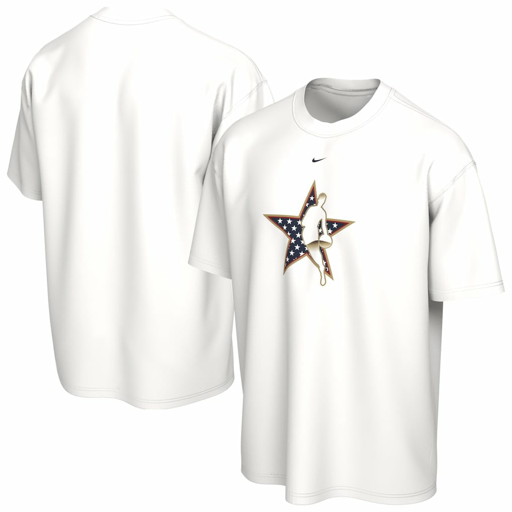 Nike  2026 NBA All-Star Game Star USA T-Shirt White