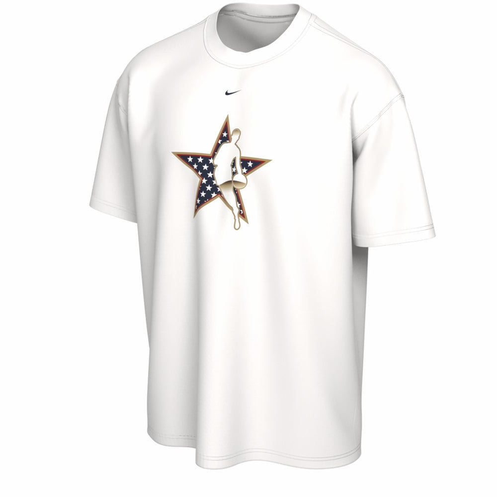 Nike  2026 NBA All-Star Game Star USA T-Shirt White