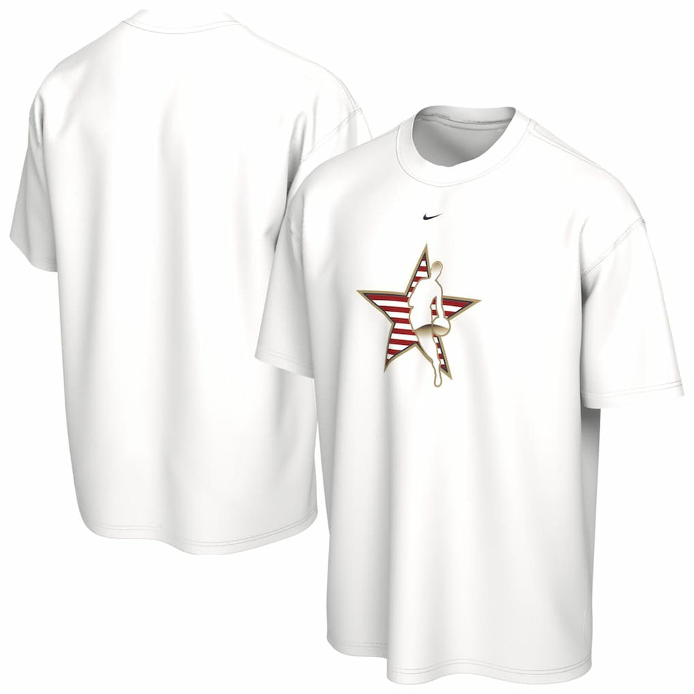 Nike  2026 NBA All-Star Game Stripe USA T-Shirt White