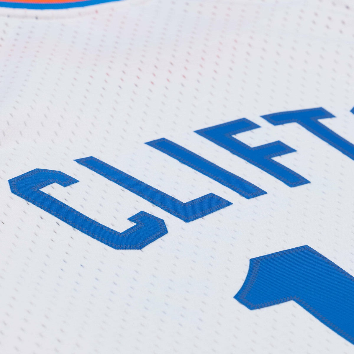 Mitchell & Ness Nathaniel Clifton New York Knicks 1950-51 Pioneers Swingman Jersey White