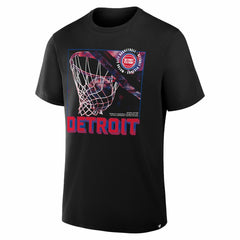 Detroit Pistons Chrome Legacy T-Shirt Black