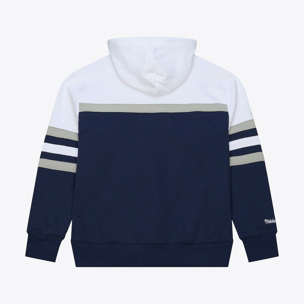 Dallas Cowboys Head Coach Hoodie - Navy - Mitchell & Ness