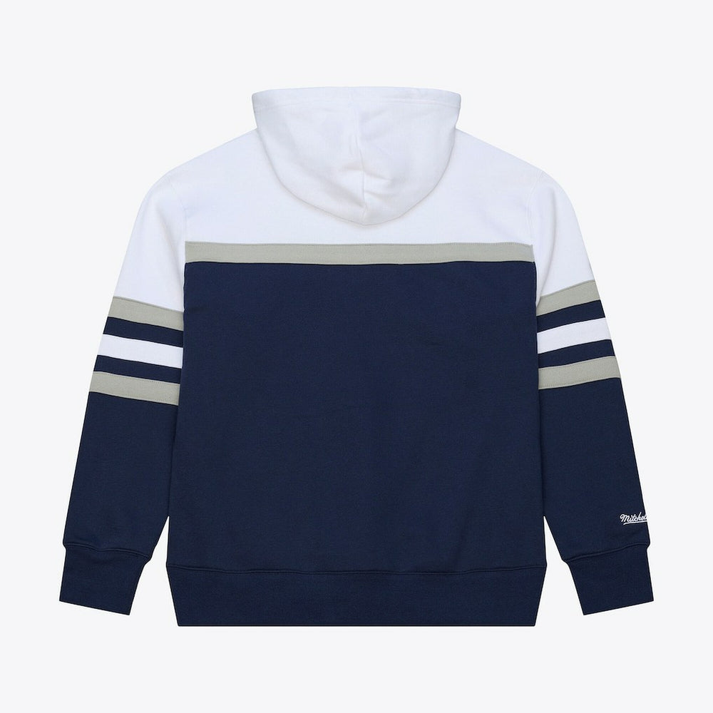 Dallas Cowboys Head Coach Hoodie - Navy - Mitchell & Ness