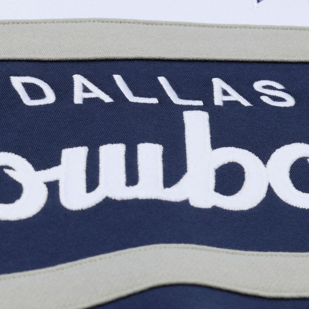 Dallas Cowboys Head Coach Hoodie - Navy - Mitchell & Ness