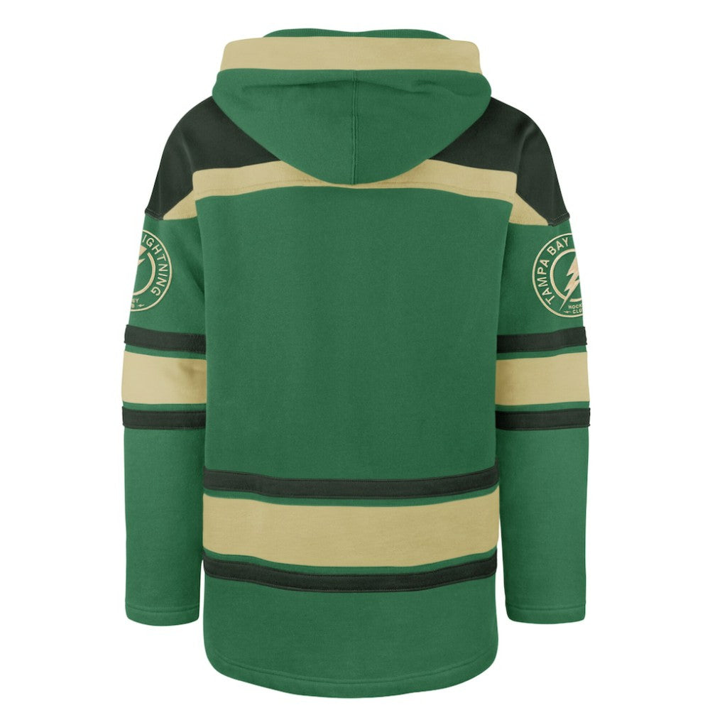 Tampa Bay Lightning '47 McLucky Superior Lacer Hoodie - Kelly Green | 47 brand Clearance