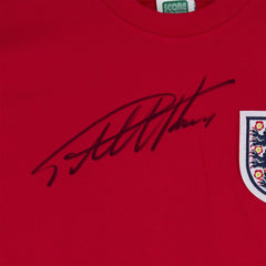 Sir Geoff Hurst England National Team Autographed 1966 Score Draw Jersey Icons