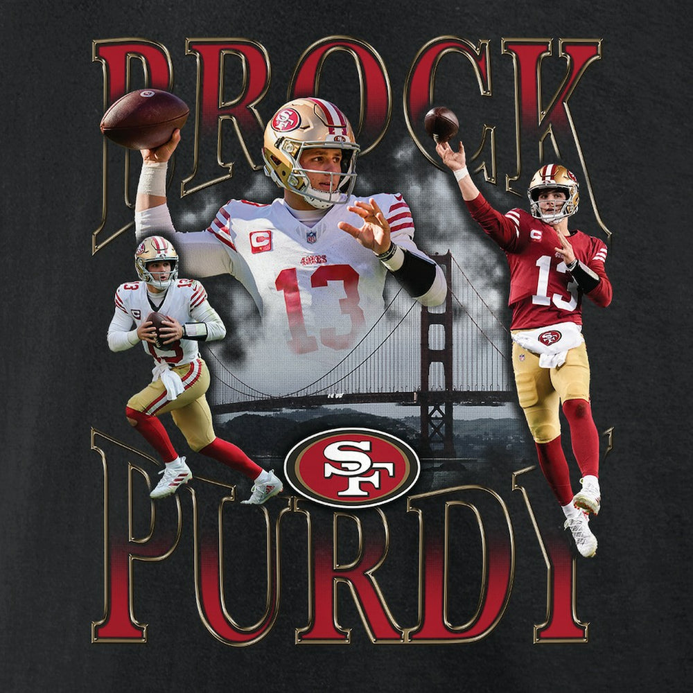 Brock Purdy San Francisco 49ers Notorious T-Shirt - Black - NFL