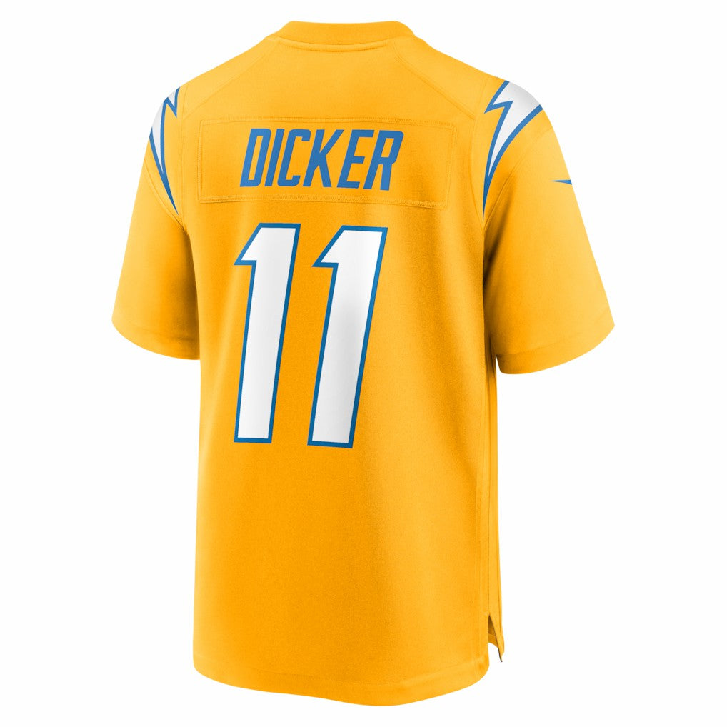 Cameron Dicker Los Angeles Chargers Alternate Game Jersey - Gold - Nike