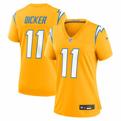 Cameron Dicker Los Angeles Chargers Women's Alternate Game Jersey - Gold - Nike