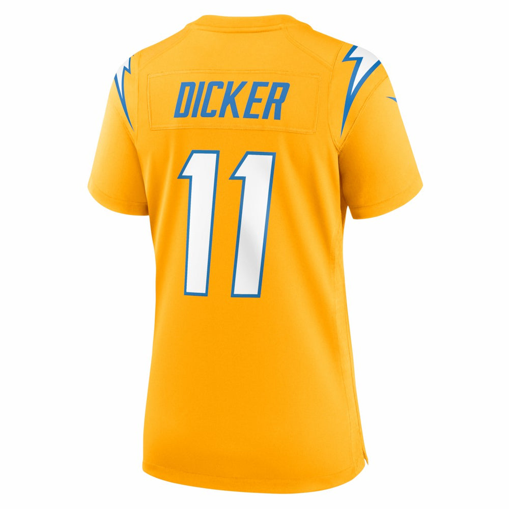 Cameron Dicker Los Angeles Chargers Women's Alternate Game Jersey - Gold - Nike