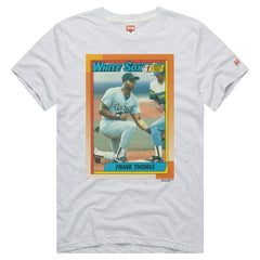 Frank Thomas Chicago White Sox Homage Unisex 1990 Topps Baseball Rookie Tri-Blend T-Shirt Outlet