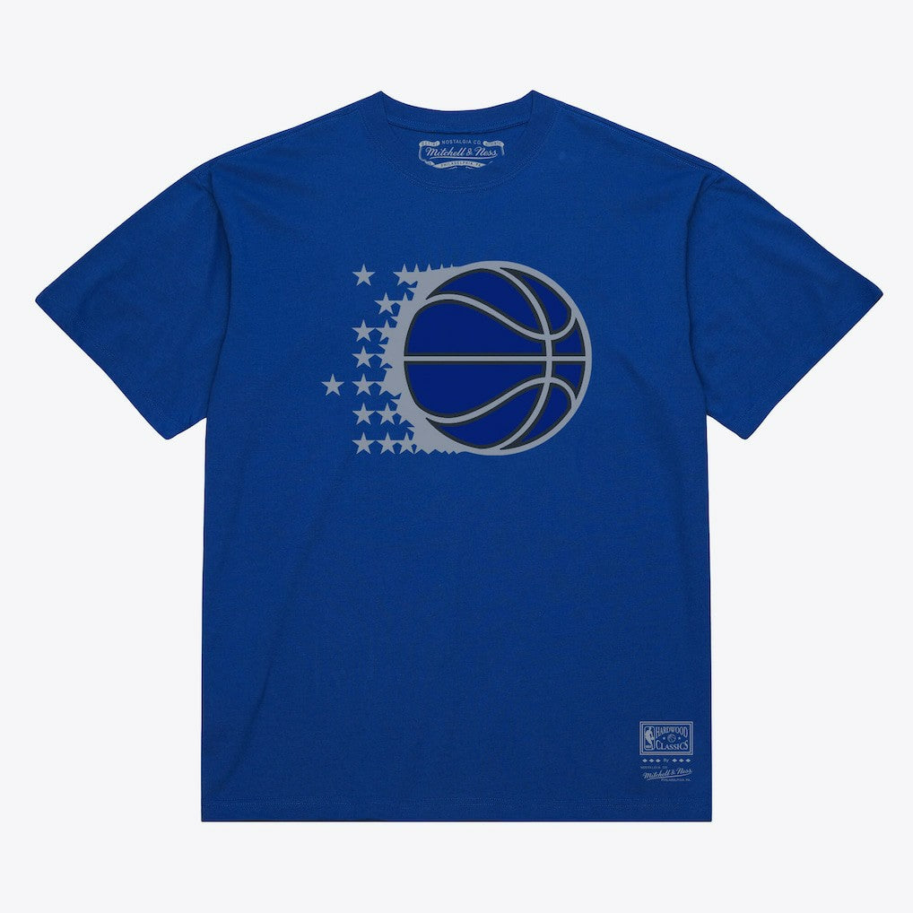 Mitchell & Ness Orlando Magic Unisex Hardwood Classics Arch T-Shirt Royal