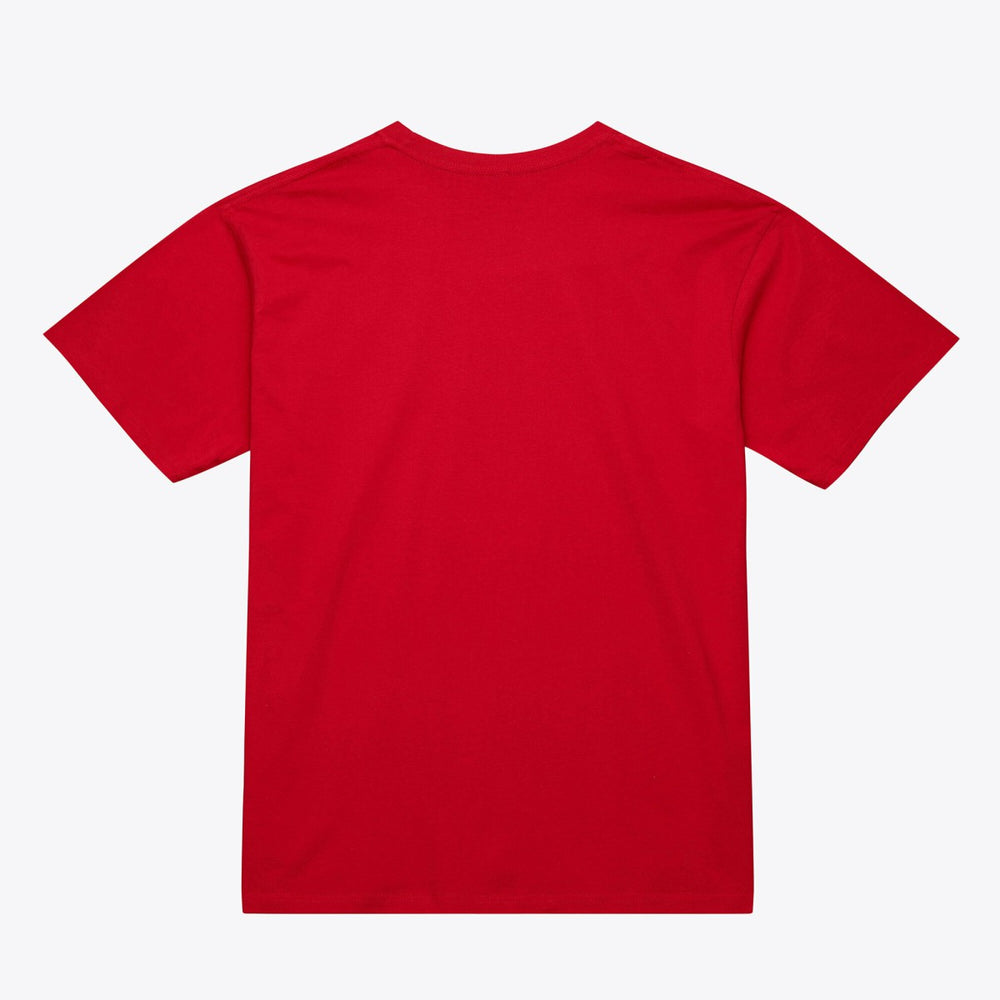Mitchell & Ness Miami Heat Unisex Hardwood Classics Arch T-Shirt Red
