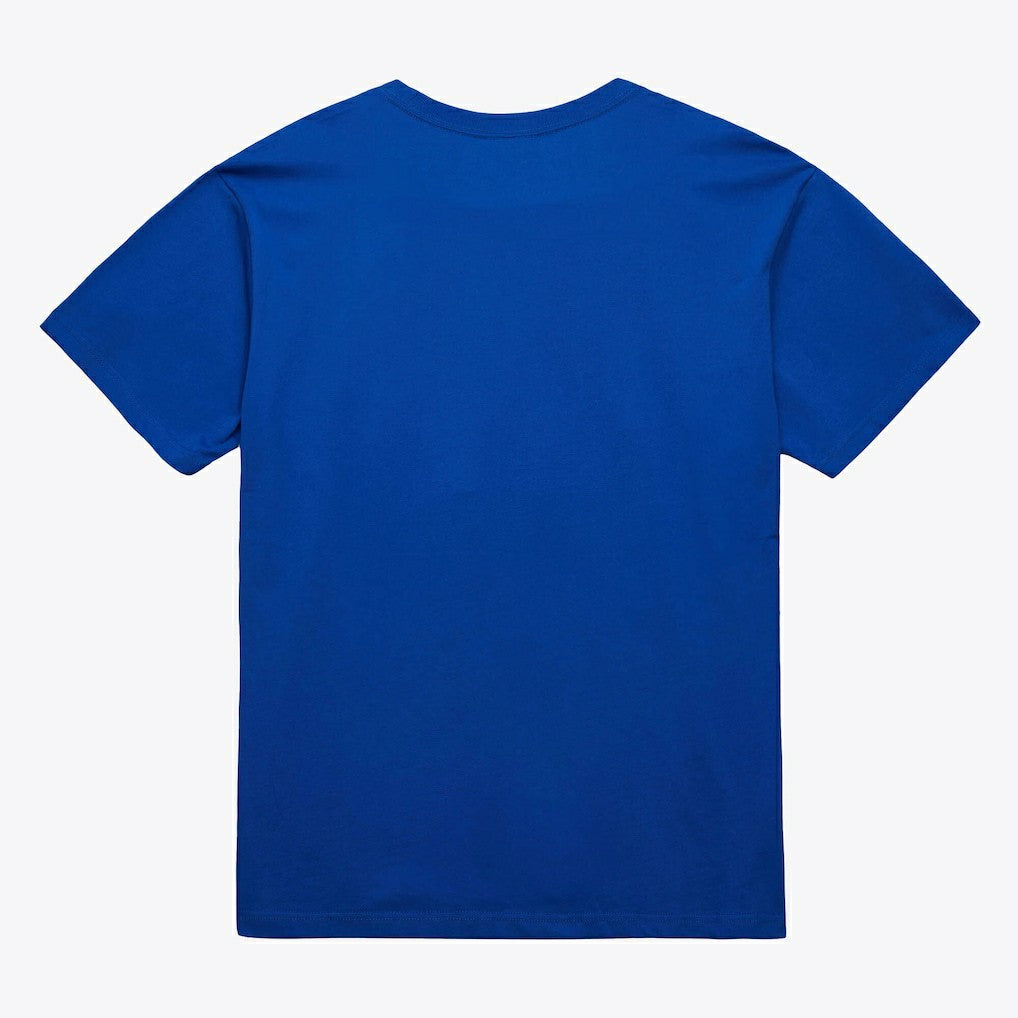 Mitchell & Ness Denver Nuggets Unisex Hardwood Classics Basic Logo Arch T-Shirt Royal