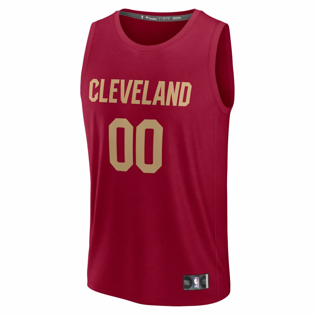 Fanatics Cleveland Cavaliers Youth Fastbreak Custom Jersey Icon Editi- Red