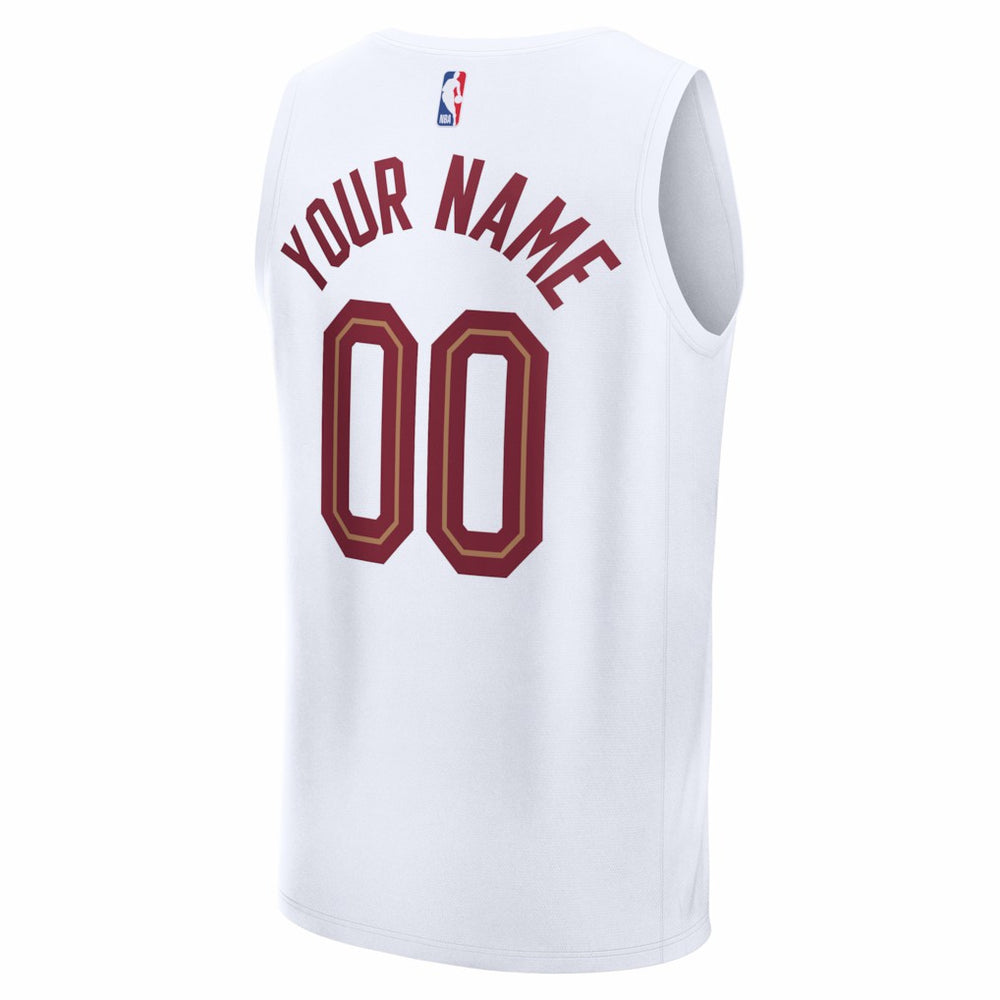 Fanatics Cleveland Cavaliers Fastbreak Custom Jersey Association Editi- White