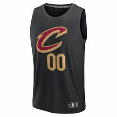 Fanatics Cleveland Cavaliers Fastbreak Custom Jersey Statement Editi- Black