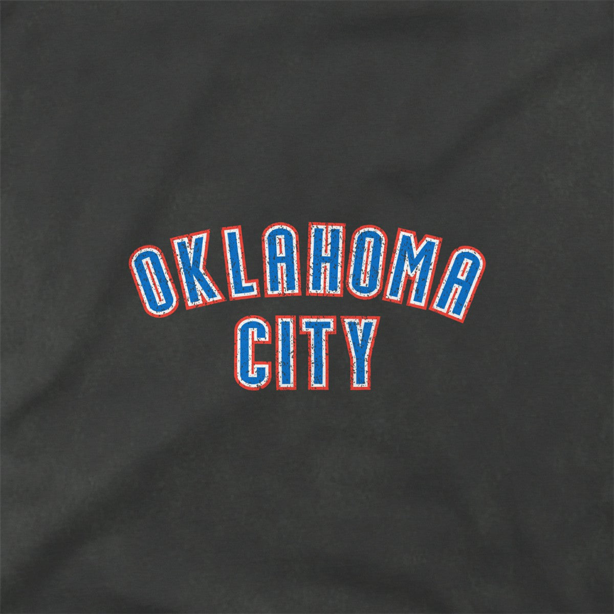 Oklahoma City Thunder Stadium Essentials Unisex Get Back Vintage Raglan Hoodie Black