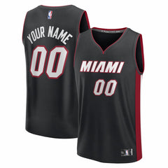 Fanatics Miami Heat Fastbreak Custom Jersey Icon Edition Black