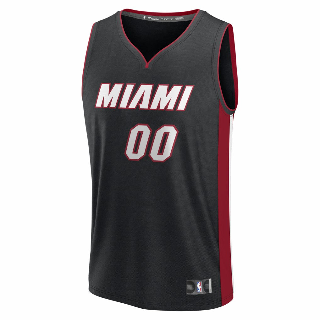 Fanatics Miami Heat Fastbreak Custom Jersey Icon Edition Black