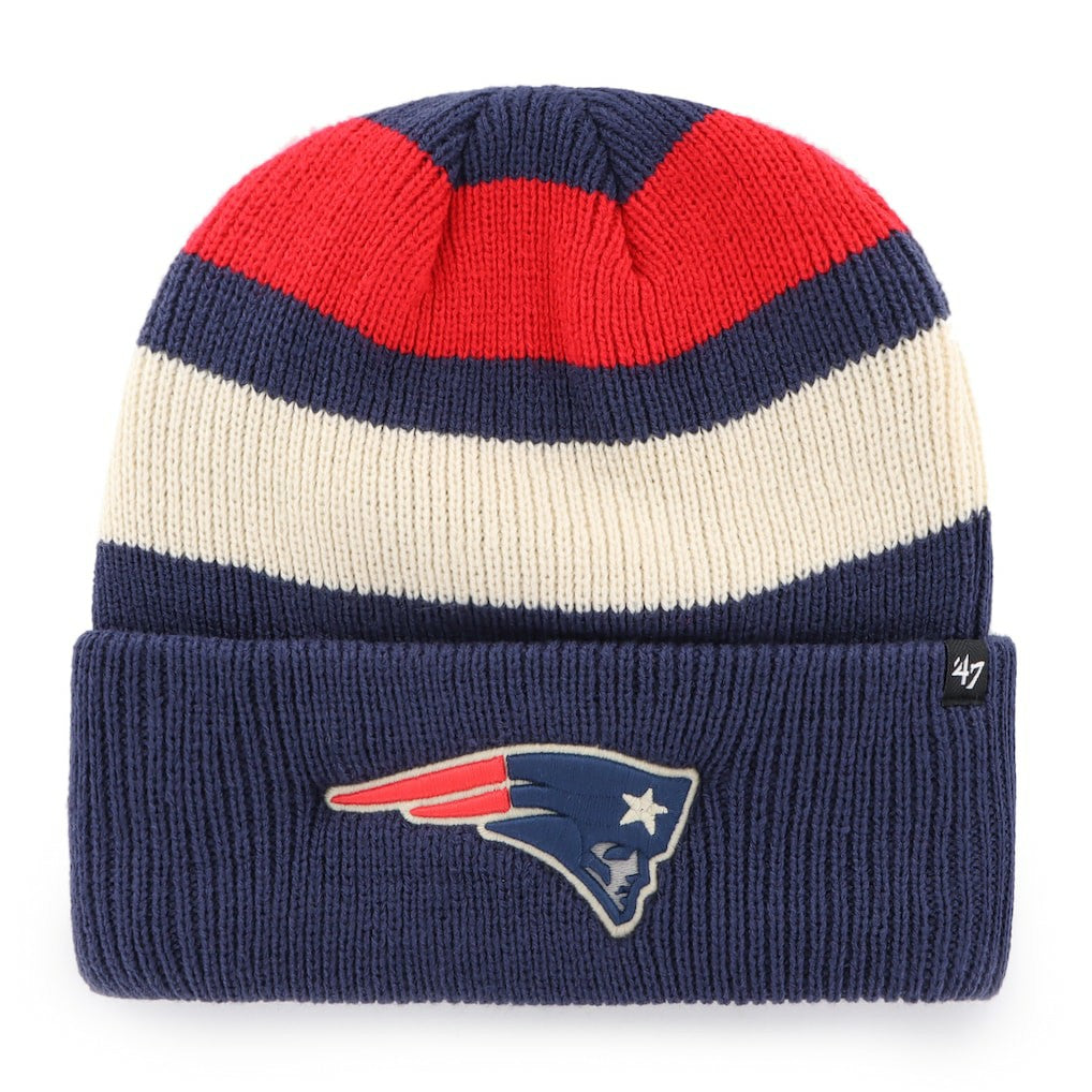 New England Patriots '47 Clubhouse Jennings Cuffed Knit Hat - Navy - 47 brand