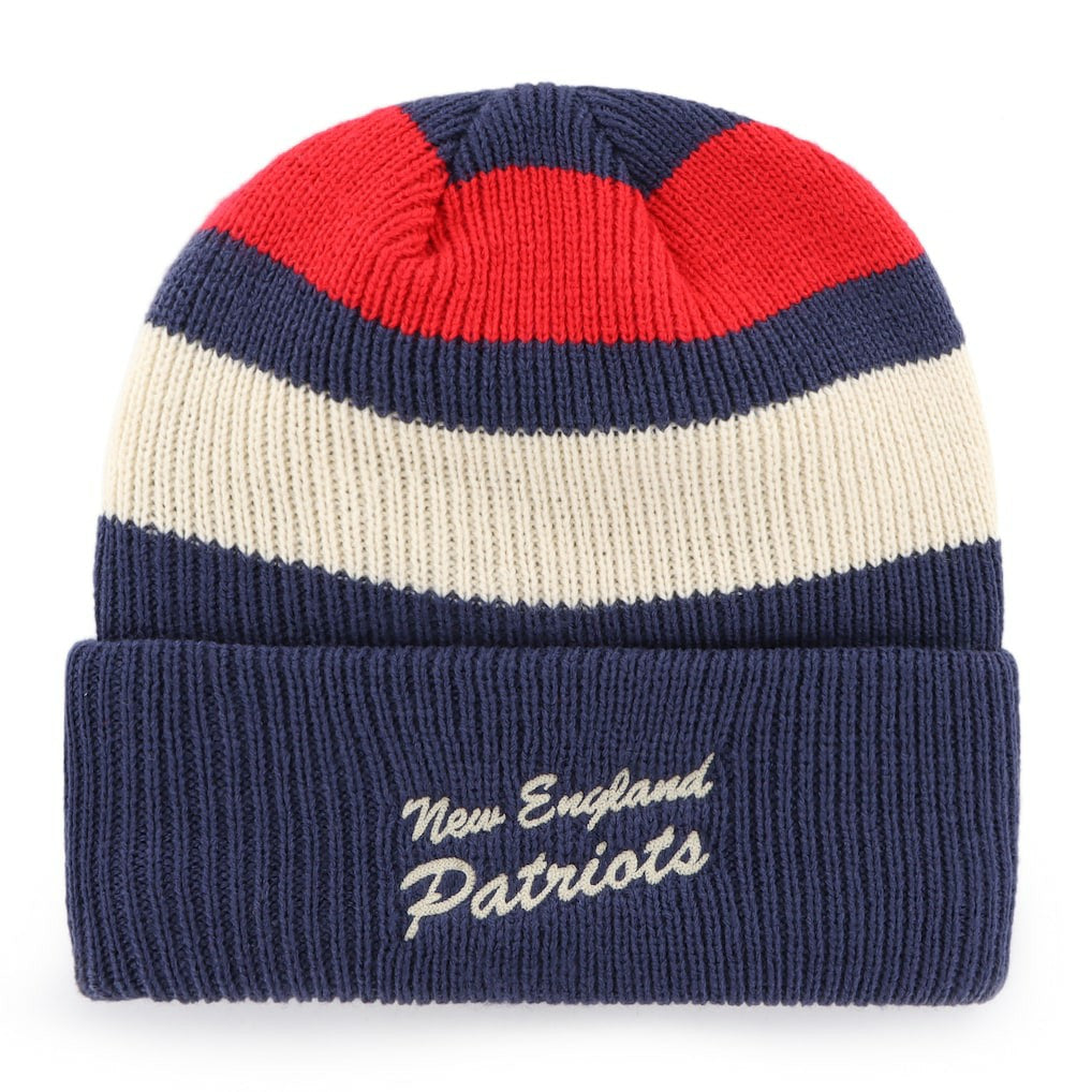 New England Patriots '47 Clubhouse Jennings Cuffed Knit Hat - Navy - 47 brand