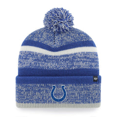 Indianapolis Colts '47 Northward Cuffed Knit Hat with Pom - Royal - 47 brand
