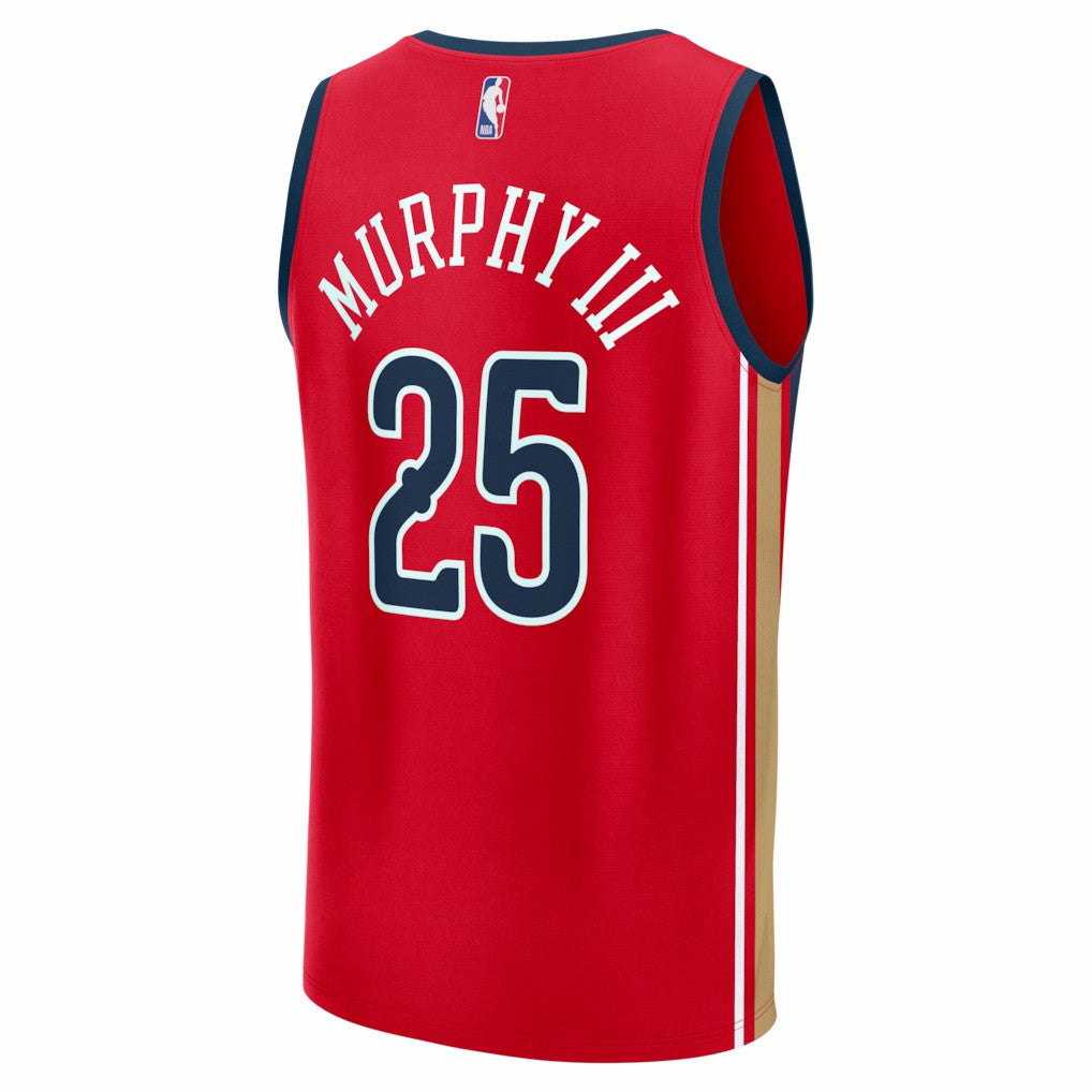 Fanatics Trey Murphy III New Orleans Pelicans Fast Break Replica Player Jersey Statement Edition Red
