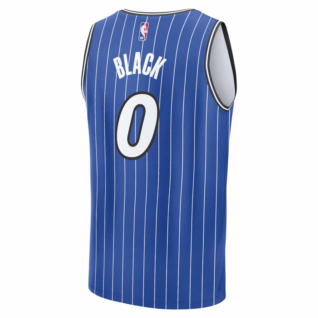 Fanatics Anthony Black Orlando Magic Fast Break Replica Jersey Royal Icon Edition