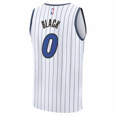 Fanatics Anthony Black Orlando Magic Fast Break Replica Jersey White Association Edition
