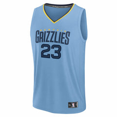 Fanatics Cedric Coward Memphis Grizzlies Fast Break Replica Player Jersey Statement Edition Light Blue