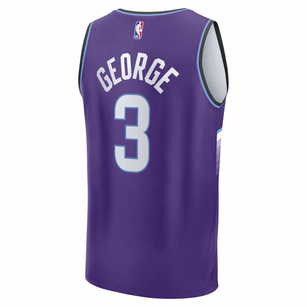 Fanatics Keyonte George Utah Jazz Fast Break Replica Jersey Purple Icon Edition
