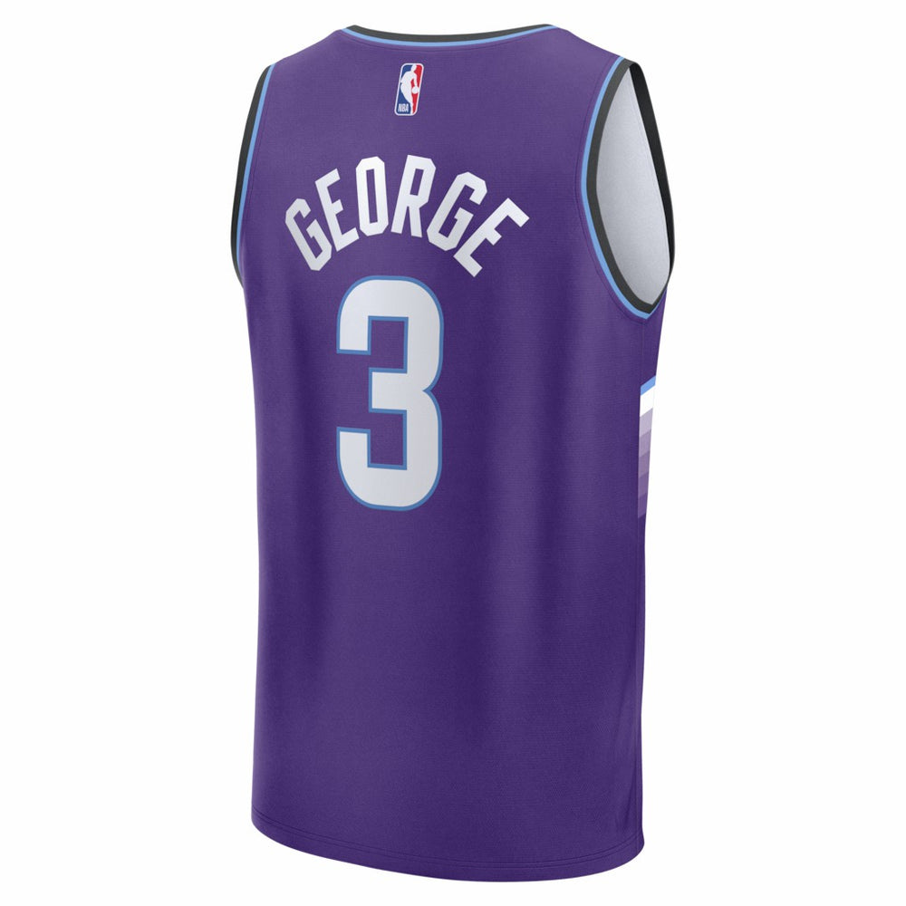 Fanatics Keyonte George Utah Jazz Fast Break Replica Jersey Purple Icon Edition