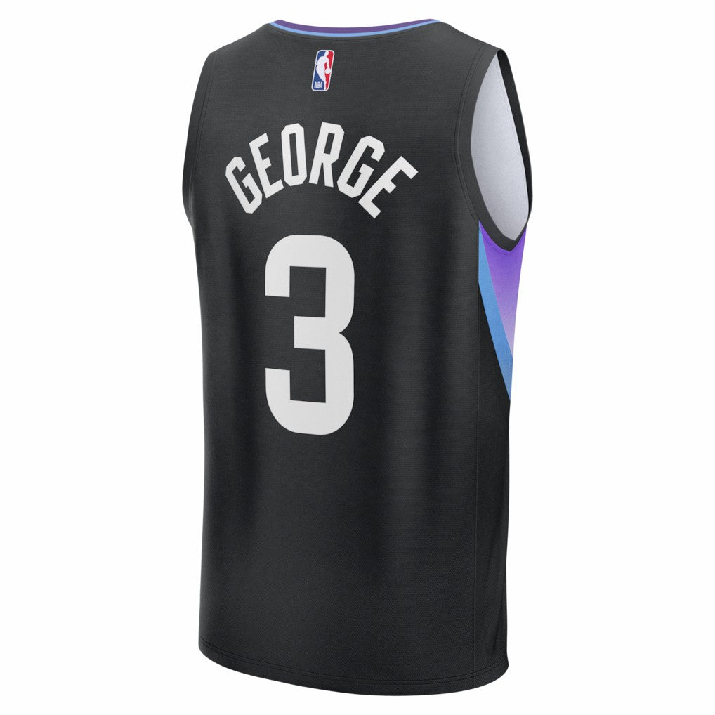 Fanatics Keyonte George Utah Jazz Fast Break Replica Jersey Statement Edition Black