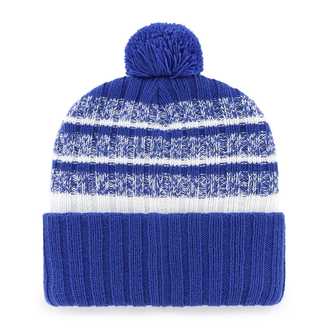 Denver Broncos '47 Tavern Cuffed Knit Hat with Pom - Royal - 47 brand