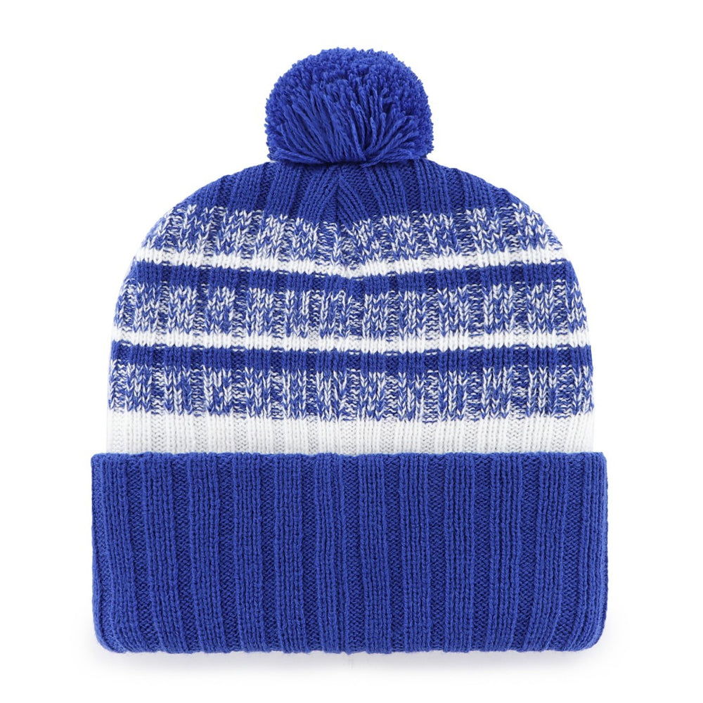 Denver Broncos '47 Tavern Cuffed Knit Hat with Pom - Royal - 47 brand