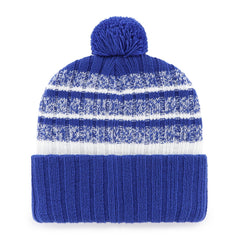 Denver Broncos '47 Tavern Cuffed Knit Hat with Pom - Royal - 47 brand