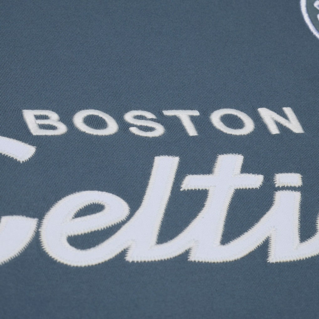 Mitchell & Ness Boston Celtics Thunderstorm T-Shirt Blue
