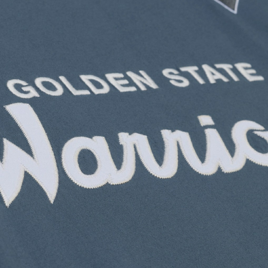 Mitchell & Ness Golden State Warriors Thunderstorm T-Shirt Blue