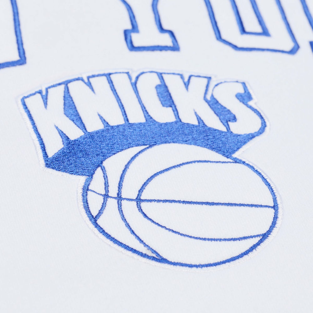 Mitchell & Ness New York Knicks Arctic Fleece Sweatshirt White