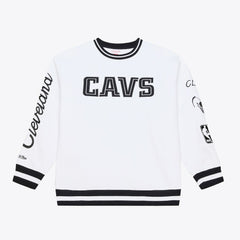 Mitchell & Ness Cleveland Cavaliers Arctic Fleece Sweatshirt White