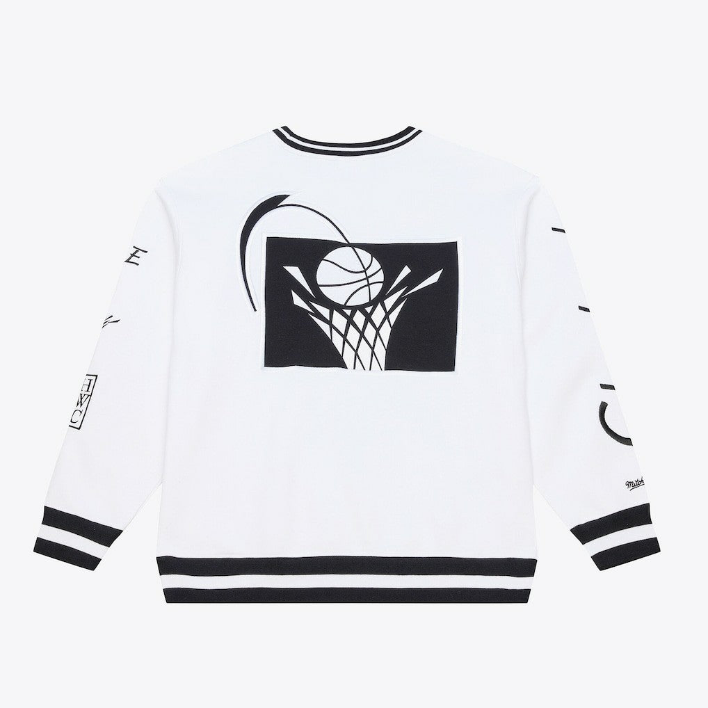 Mitchell & Ness Cleveland Cavaliers Arctic Fleece Sweatshirt White