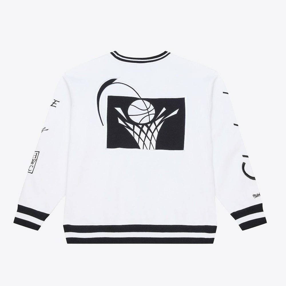 Mitchell & Ness Cleveland Cavaliers Arctic Fleece Sweatshirt White