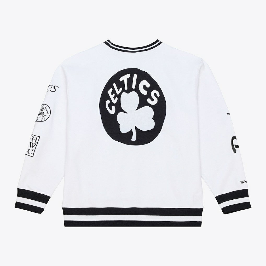 Mitchell & Ness Boston Celtics Arctic Fleece Sweatshirt White