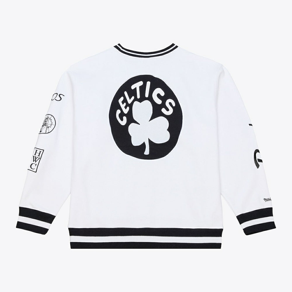 Mitchell & Ness Boston Celtics Arctic Fleece Sweatshirt White