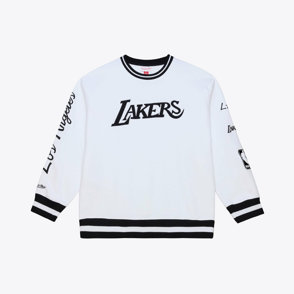 Mitchell & Ness Los Angeles Lakers Arctic Fleece Sweatshirt White