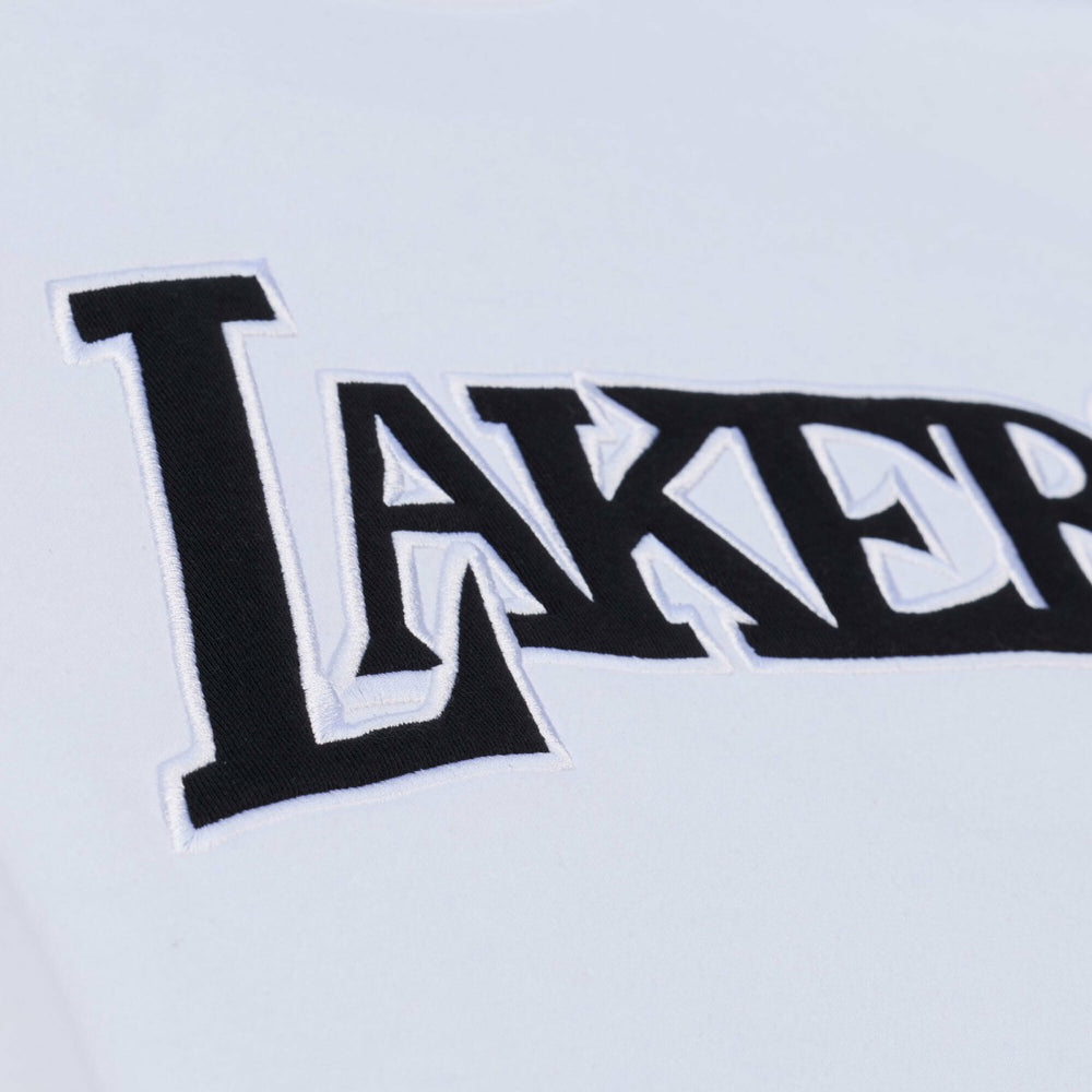 Mitchell & Ness Los Angeles Lakers Arctic Fleece Sweatshirt White