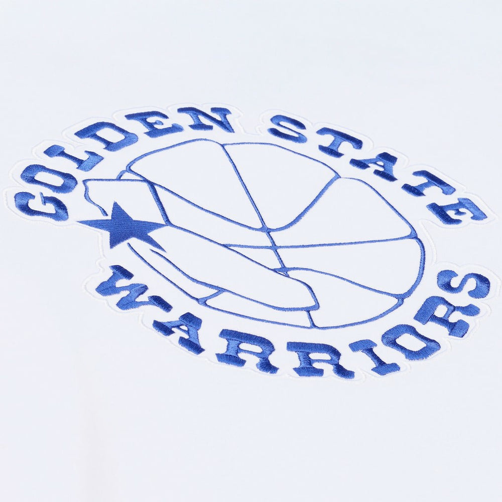 Mitchell & Ness Golden State Warriors Arctic Fleece Sweatshirt White